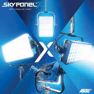 SkyPanel X offers native soft and hard light technology, setting a new bar not only in terms of dimming and color science, but also in light output and beam quality for medium to long throws. With up to 4,800 lux at 10 m / 32.8 ft and eight pixels per panel; dynamic CCT range of 1,500 K - 20,000 K; RGBACL full-spectrum color engine; wireless CRMX control; integrated power supply; advanced networking possibilities; and an IP66 rating, the SkyPanel X is an all-weather lighting solution tailored to existing workflows.